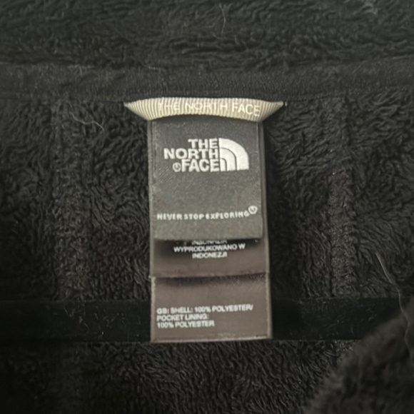 The North Face Morning Glory Classic Black Fleece Jacket - Picture 6 of 8